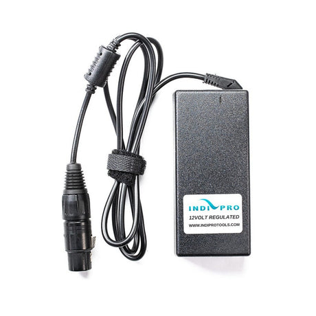 IndiPRO IP4PPS 12V Power Supply with 4-Pin XLR Connection 8-Feet