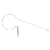 Countryman E6 Directional Earset Mic for Speaking & Vocals, E6DW6L1SL - Light Beige, 1mm, Shure Transmitter