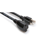 Hosa PWX-403 NEMA 5-15R to NEMA 5-15P Power Extension Cord 3-Feet