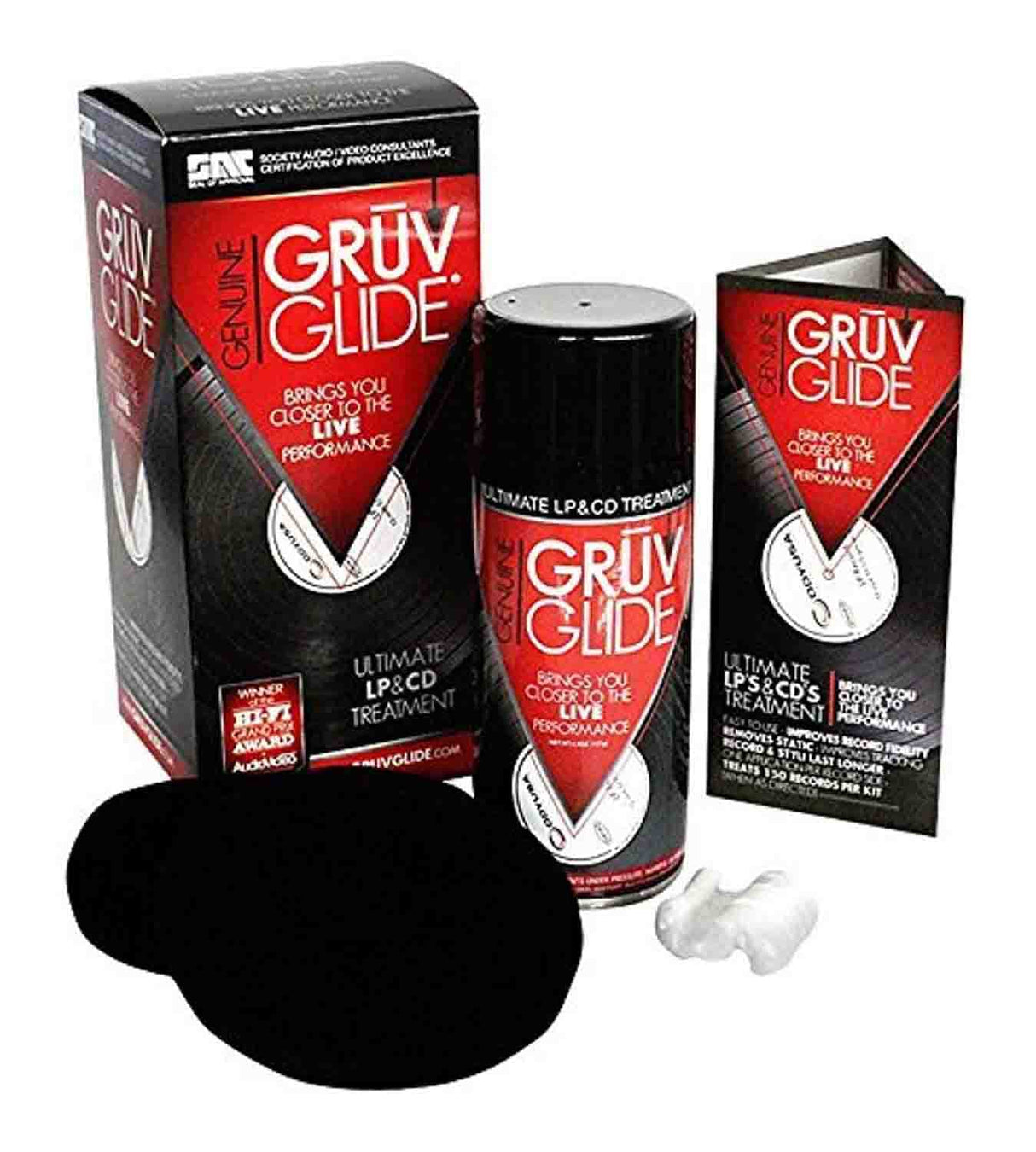 GruvGlide Record/CD Treatment Kit