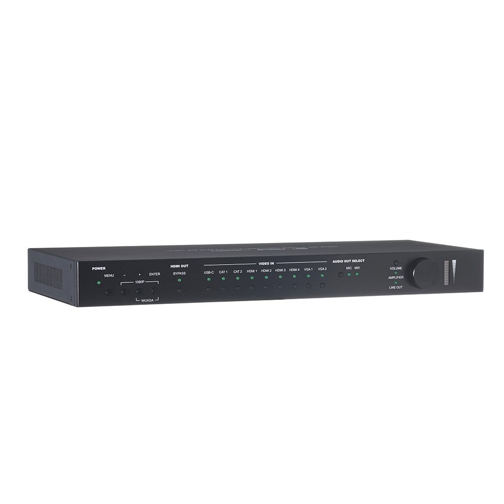 KanexPro HDSC92D-4K 9 by 2 Multi-Format Scaling Switcher