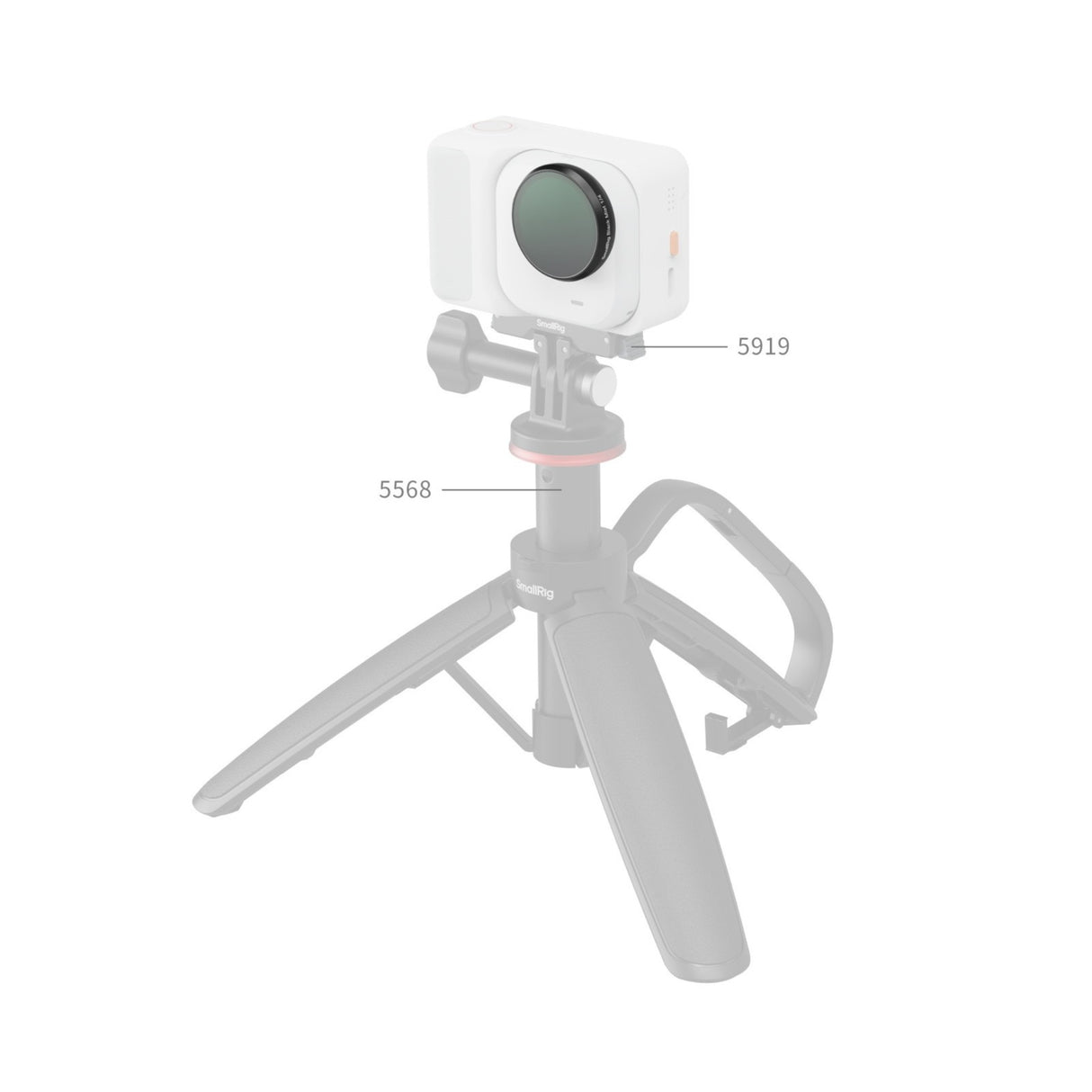 SmallRig 5863 Black Mist Filter Kit for Insta360 GO Ultra