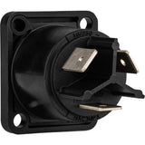 Neutrik NAC3MPX-TOP Receptacle End Connector PowerCON TRUE1 TOP Male Power in 1/4 Inch Flat Tab Terminals