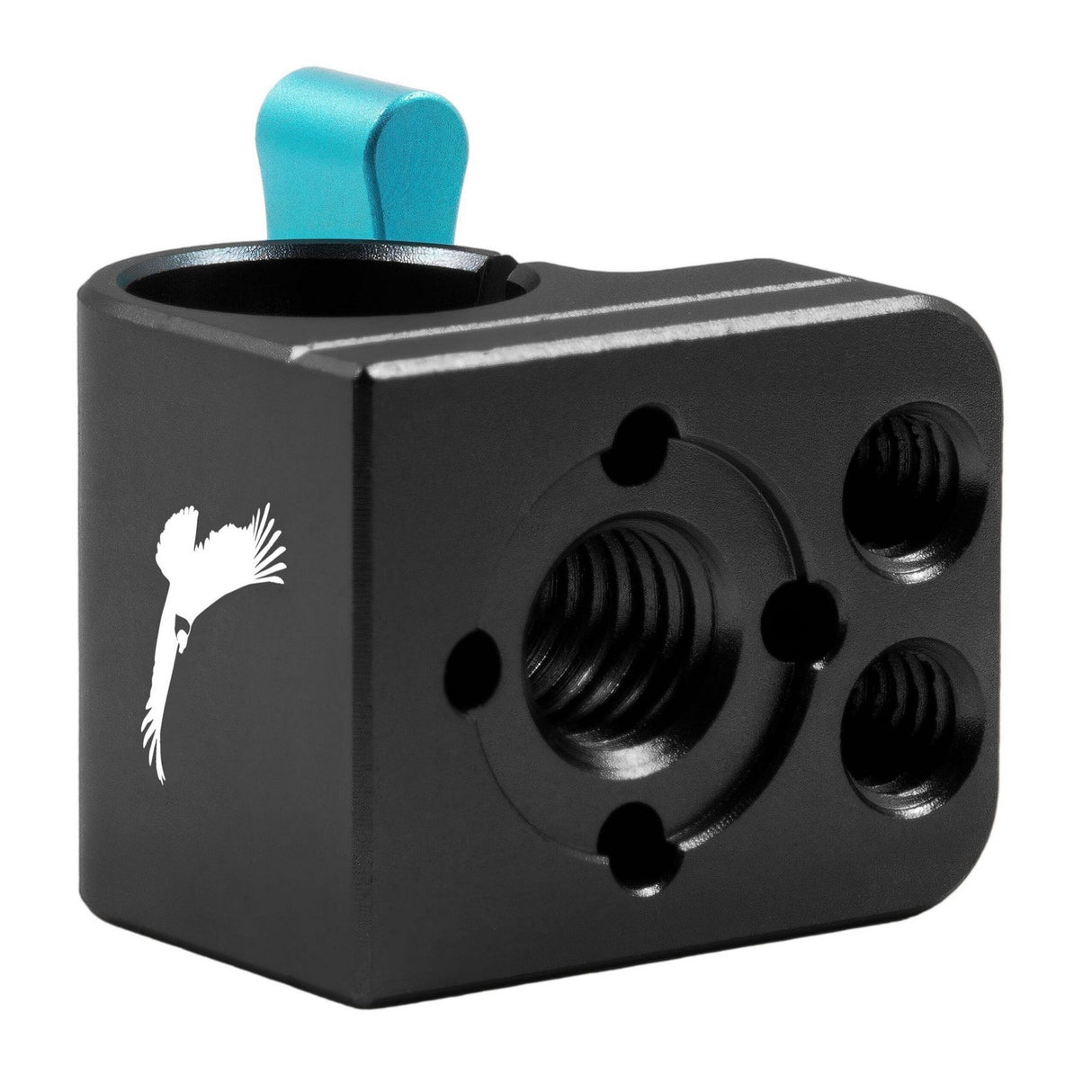 Kondor Blue 15mm Rod Clamp to Accessory Mount Black