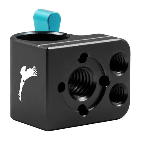 Kondor Blue 15mm Rod Clamp to Accessory Mount Black