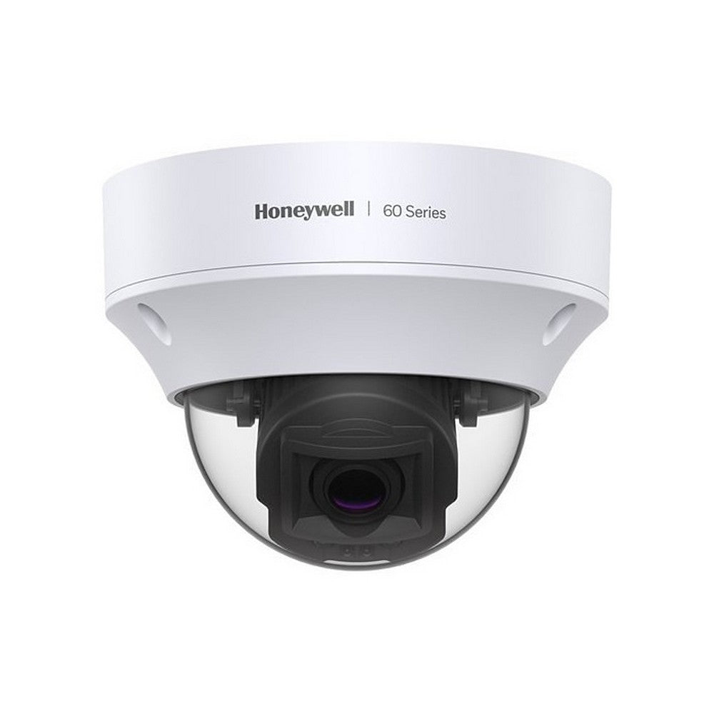 Honeywell 60 Series 4MP WDR IR Rugged IP Dome Camera, 2.7-13.5mm Lens, Lyric White