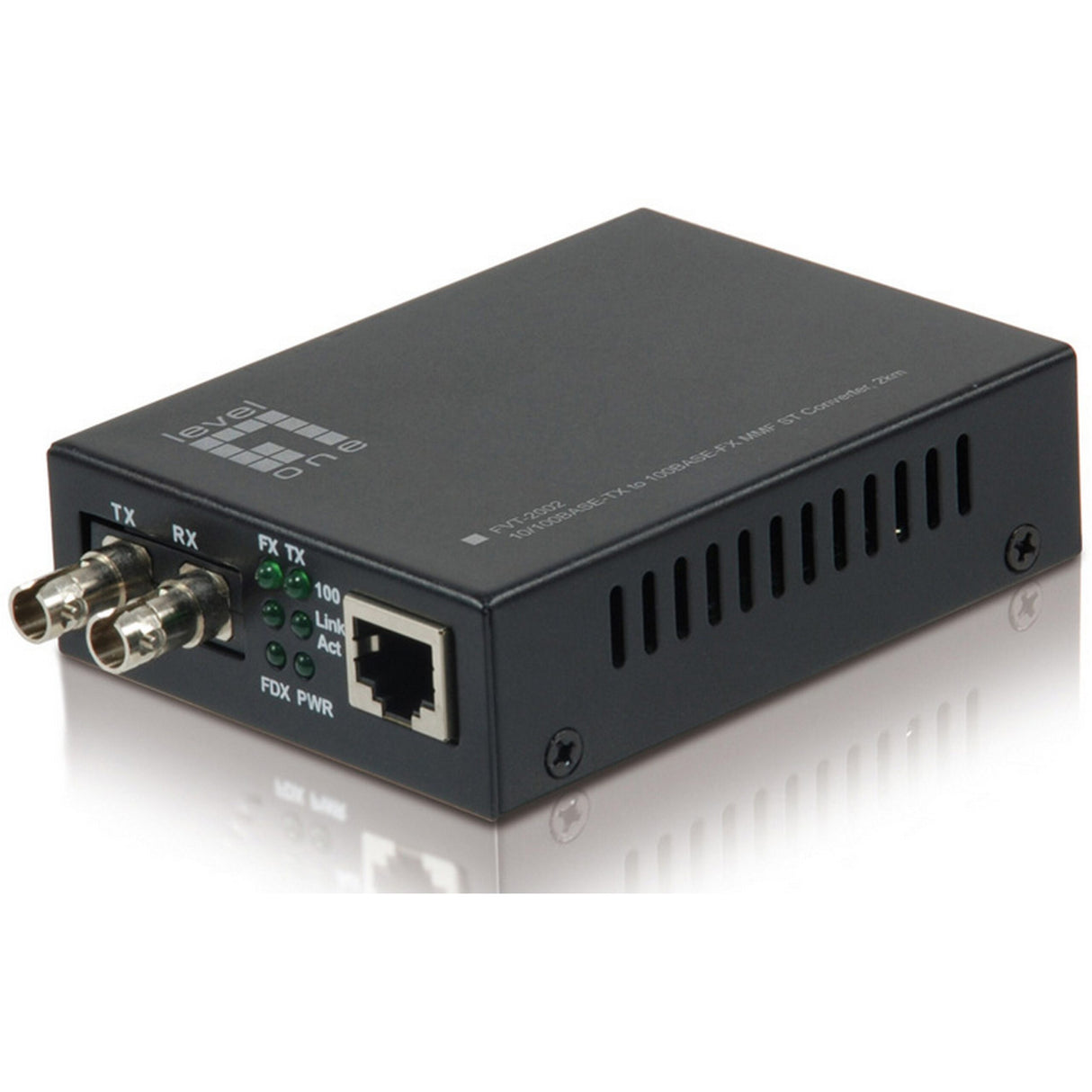 LevelOne FVT-2002 RJ45 to ST Fast Ethernet Media Converter