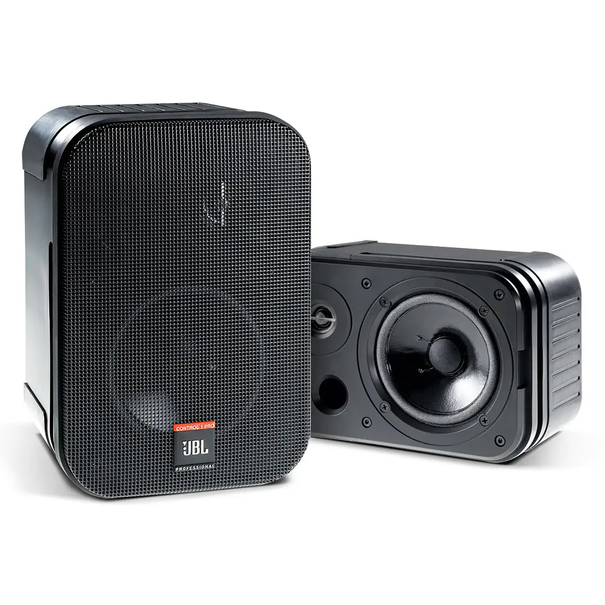 JBL Control 1 PRO | Two-Way Compact Loudspeaker, Pair, Black