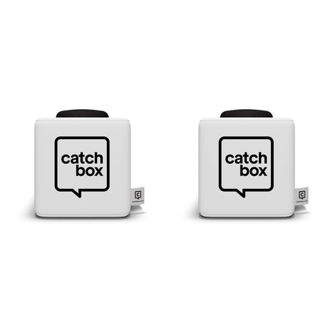 Catchbox Plus Throwable Microphone System with 2 Microphones (2-Sides New Catchbox Logo)