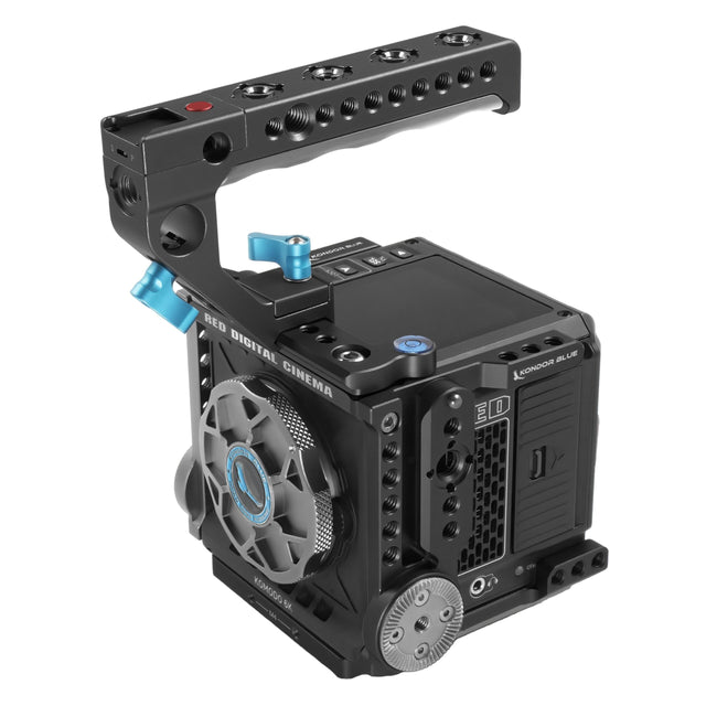 Kondor Blue Komodo Cage with Top Handle Black