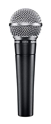 Shure SM58S Cardioid Dynamic On Off Switch Microphone