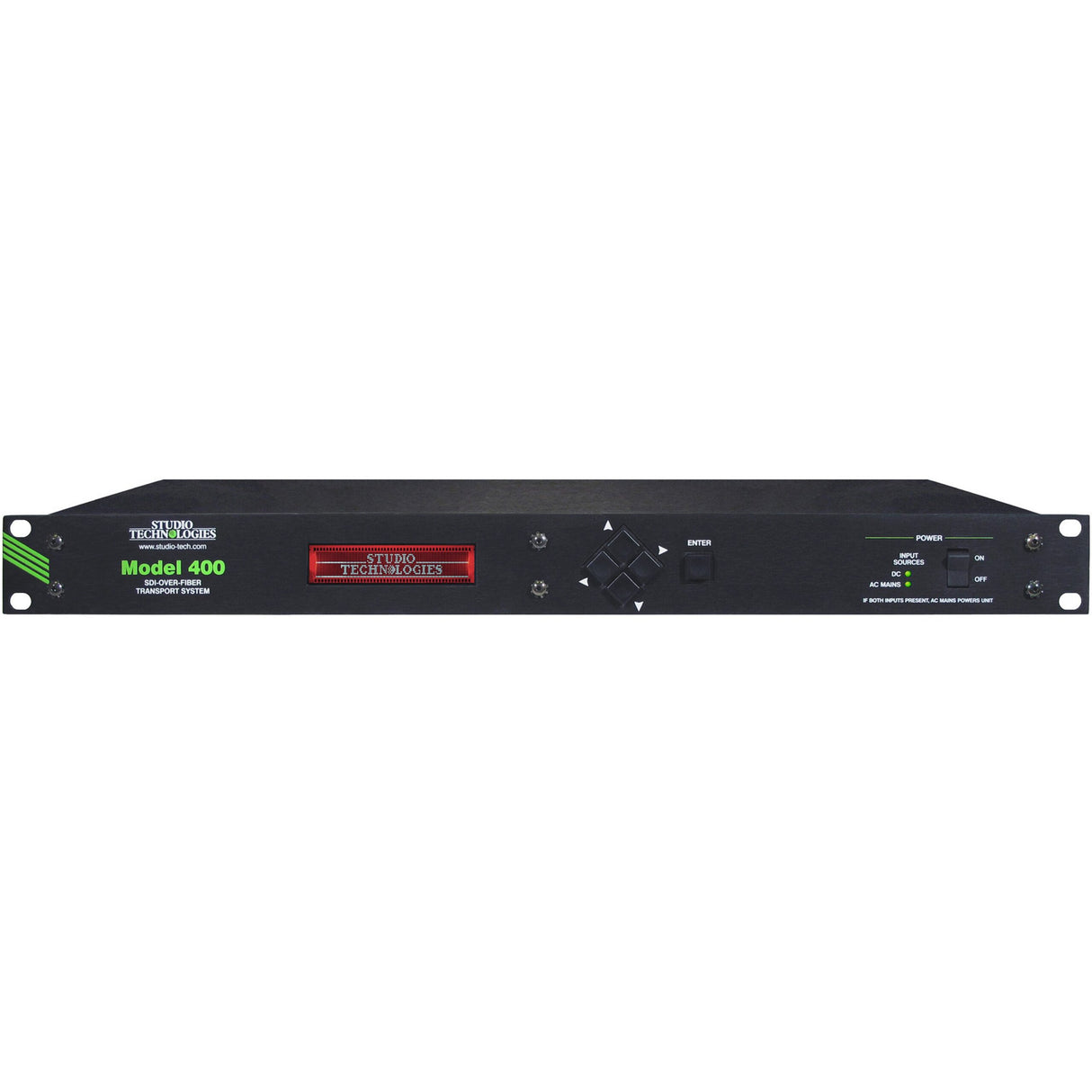 Studio Technologies Model 400-6R SDI-Over-Fiber Transport System, Receiver