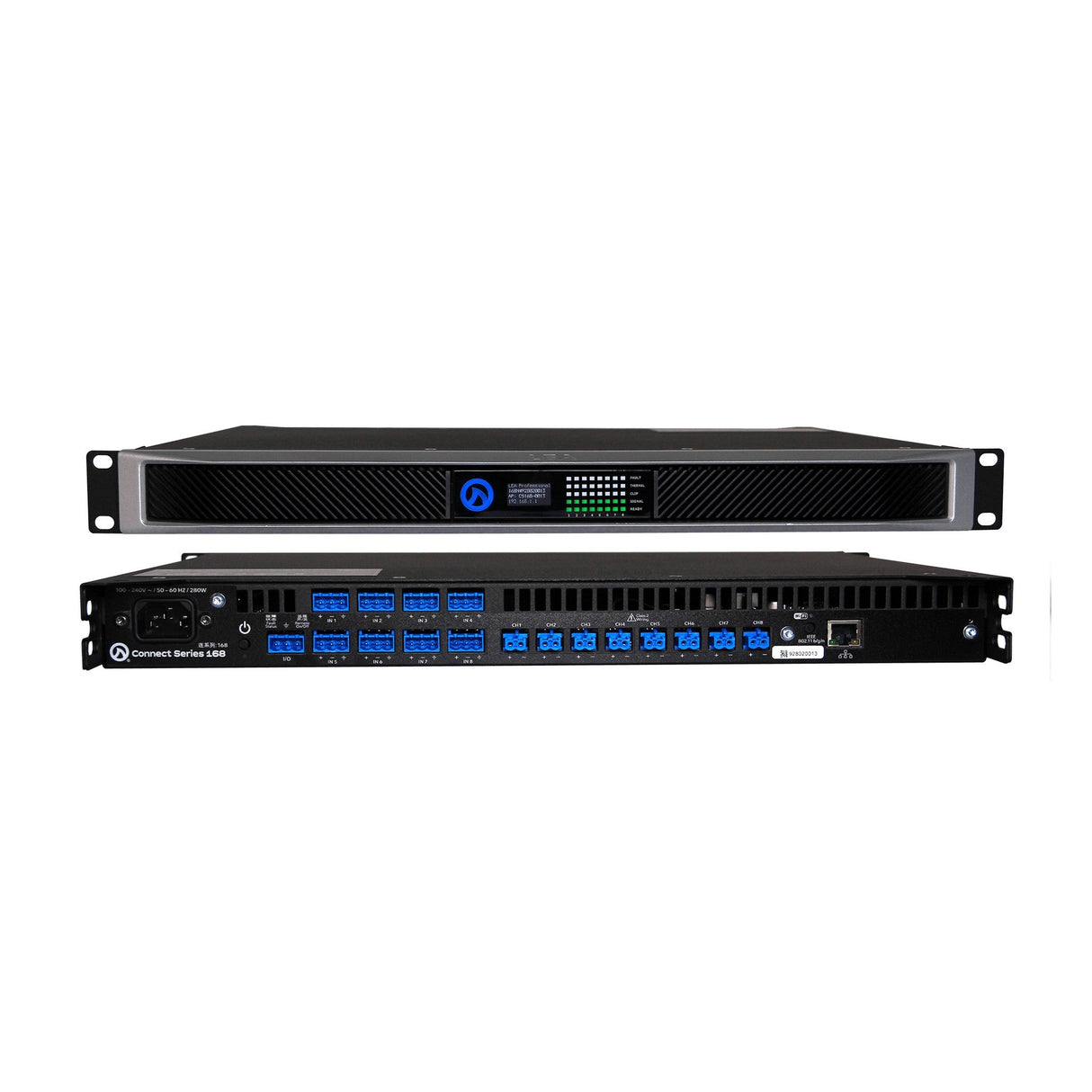 LEA Professional Connect 168 8-Channel 160W Power Amplifier