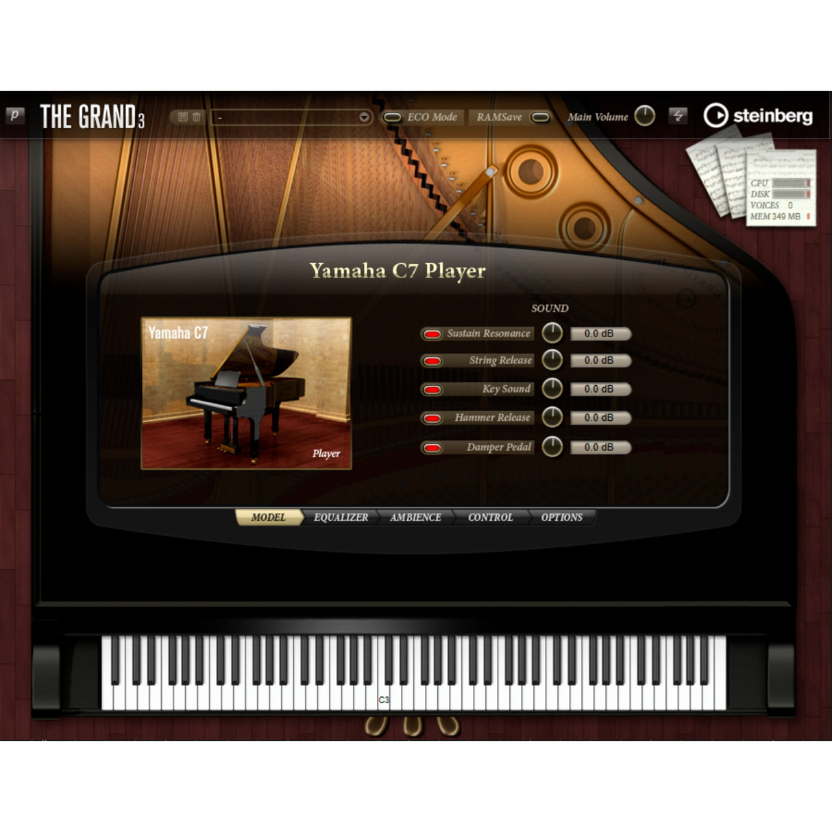 Steinberg The Grand 3 Virtual Grand Piano VST Instrument