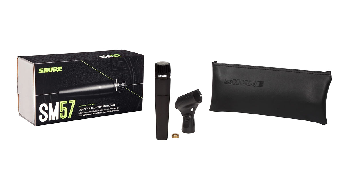 Shure SM57 Dynamic Instrumental and Vocal Microphone (Used)