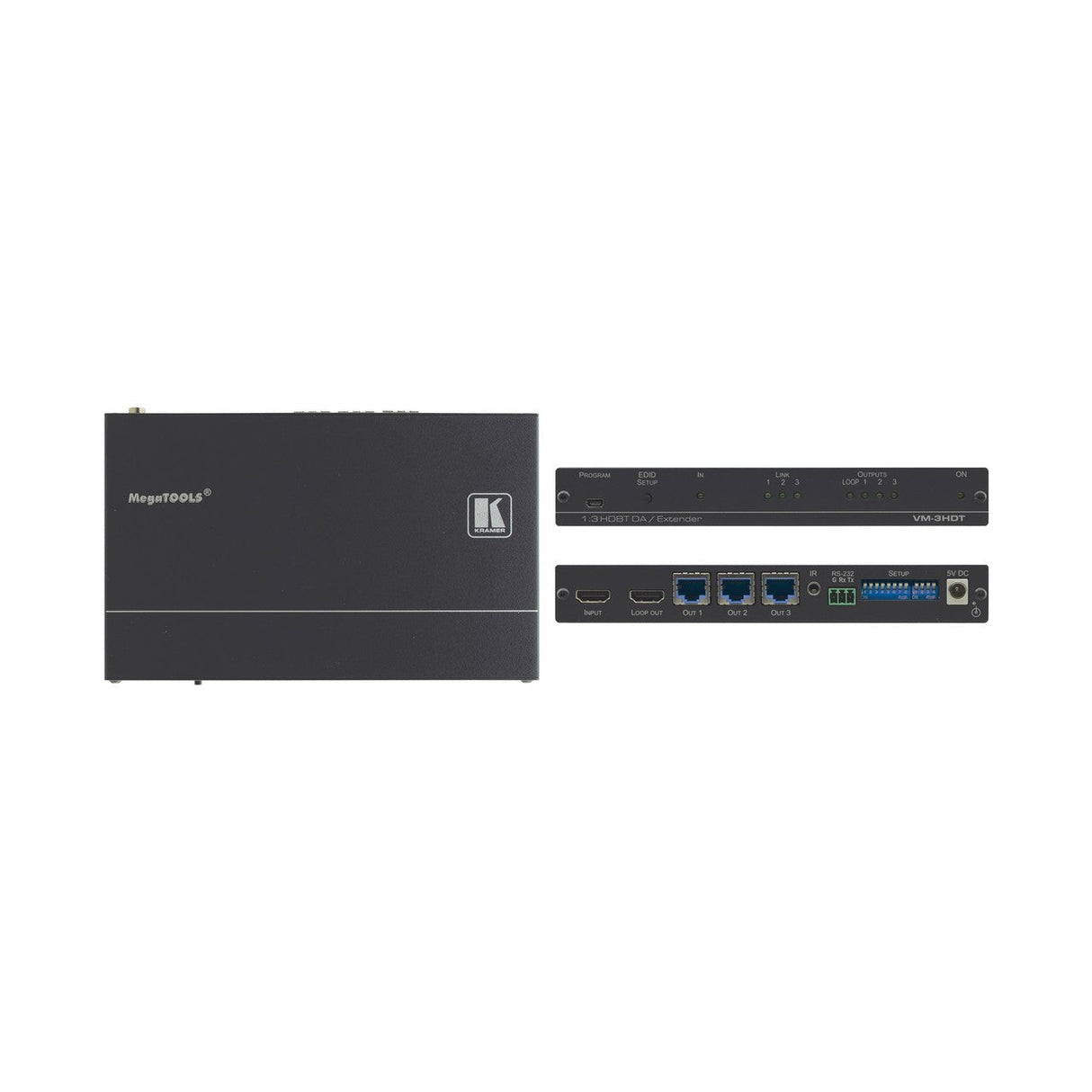 Kramer VM-3HDT 1:3+1 4K60 4:2:0 HDMI to Long-Reach HDBaseT DA