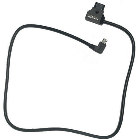 IndiPRO DTRUSB D-Tap to Right-Angle Micro-USB Cable 24-Inch