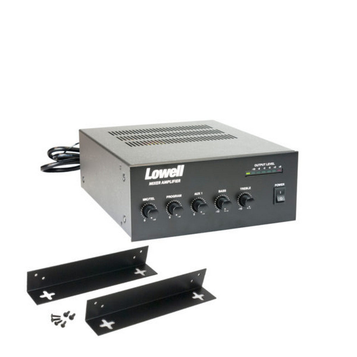 Lowell MA30-WK Mixer with 30W Amplifier, Wall-Mount