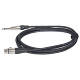 Odyssey XLR Female to Mono 1/4-Inch Male Unbalanced Microphone Cable 20-Feet