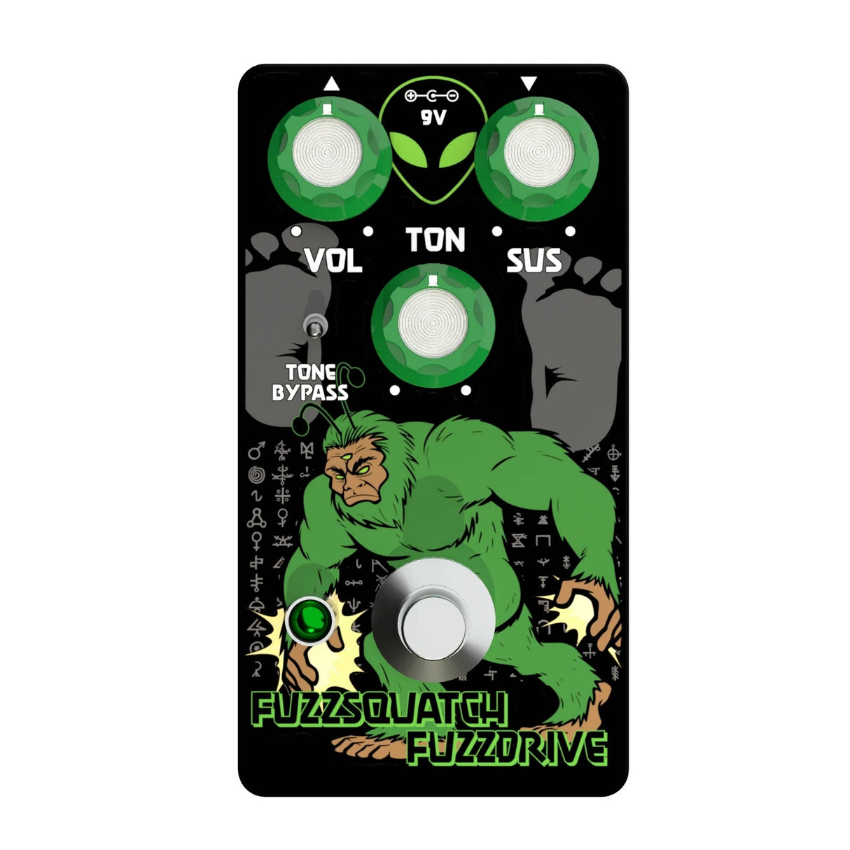 Interstellar Audio Machines Fuzzsquatch Fuzzdrive Fuzz Effect Pedal