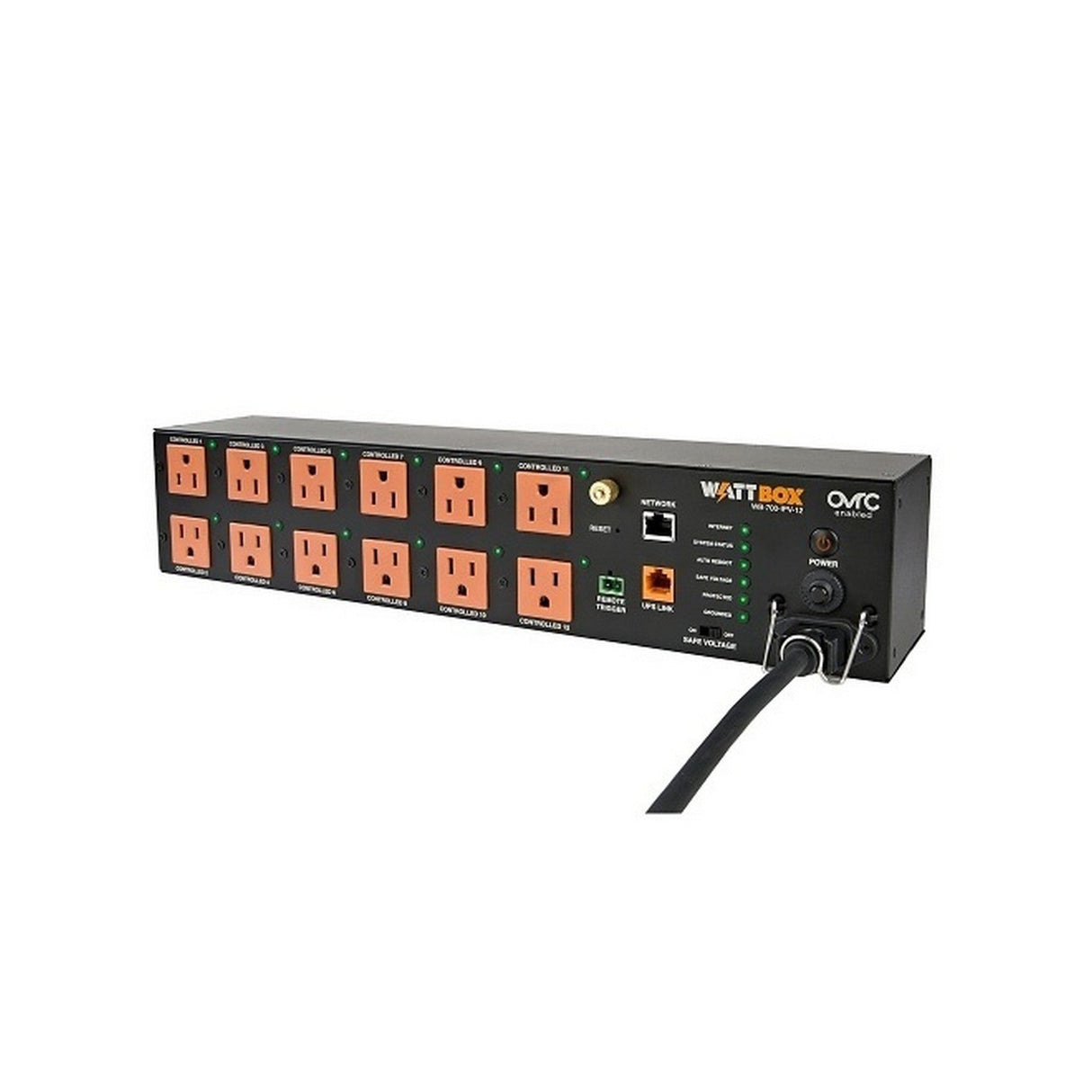 WattBox WT-WB700IP12 12-Outlet IP Power Conditioner with OvrC Home