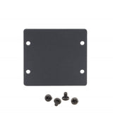 Kramer W-2BLANK Wall Plate Insert Double Blank Slot Cover Plate Black