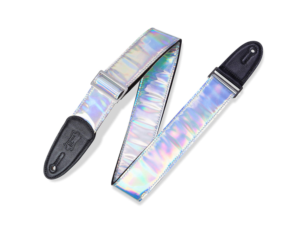 Levy's Iridescent Guitar Strap, Irridescent, Rainbow