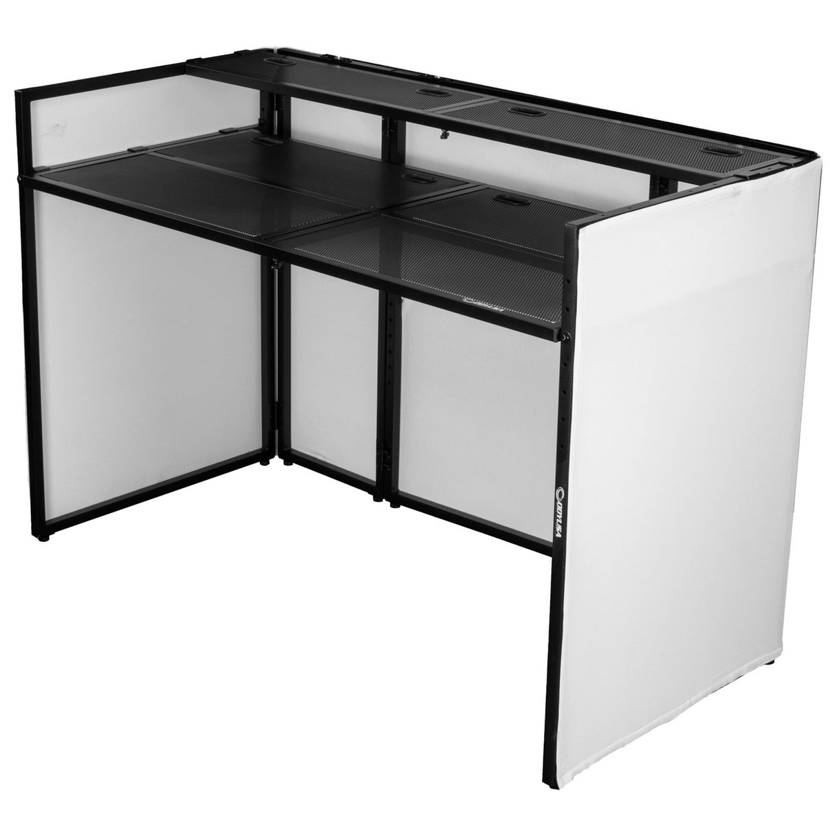 Odyssey Media DJ Booth for 65-Inch Flat Screen TV/Monitor