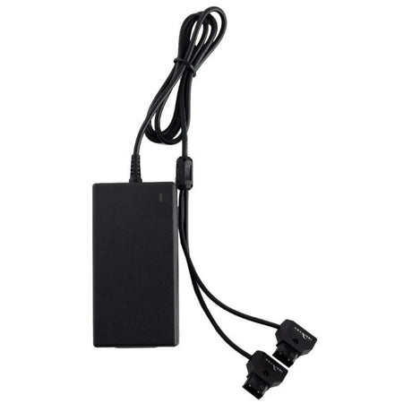 IndiPRO ACDMDT2 12V 6A AC Power Supply to Dual Male D-Tap Outputs