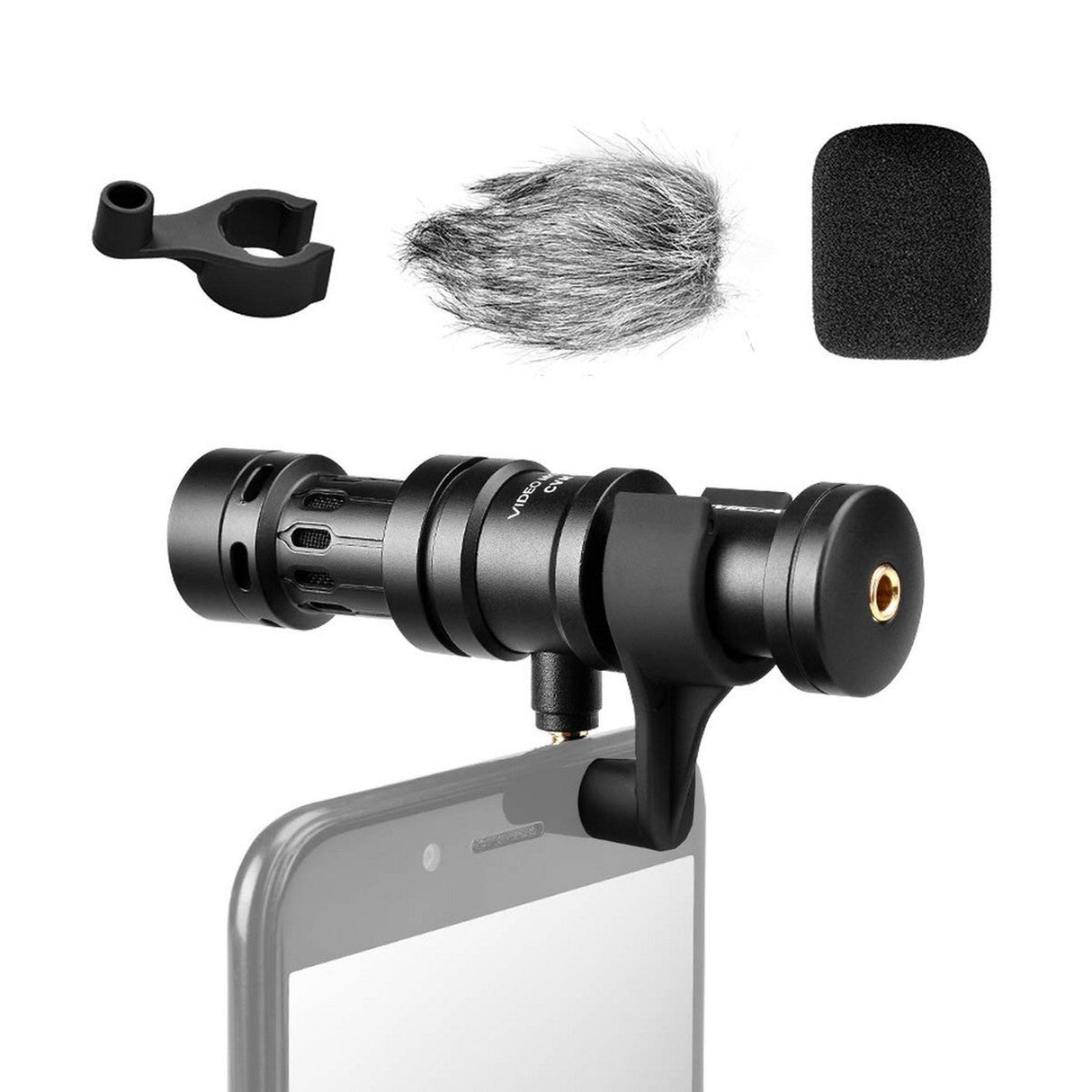 Comica CVM-VS08 Directional Shotgun Microphone for Smartphones