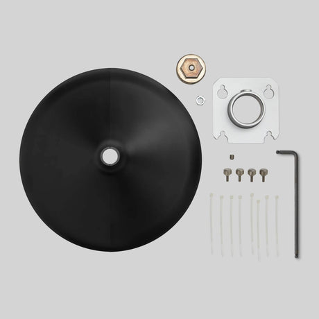Shure MXA901B-R-PM-3/8-V Black Ceiling Array Mic 3/8 in Rod Mount Kit