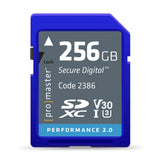 ProMaster SDXC Performance 2.0 Memory Card 256GB
