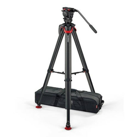 Sachtler - Sachtler System aktiv6 flowtech75 MS Tripod System - S2064S-FTMS