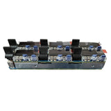 Clear-Com T13026-1Z1 V-Series Lever Key Display Module Yellow OLED Bank of 6 for V-Series 12 and 24