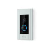 Ring Video Doorbell Elite HD Power Over Ethernet Security Doorbell Camera Nickel