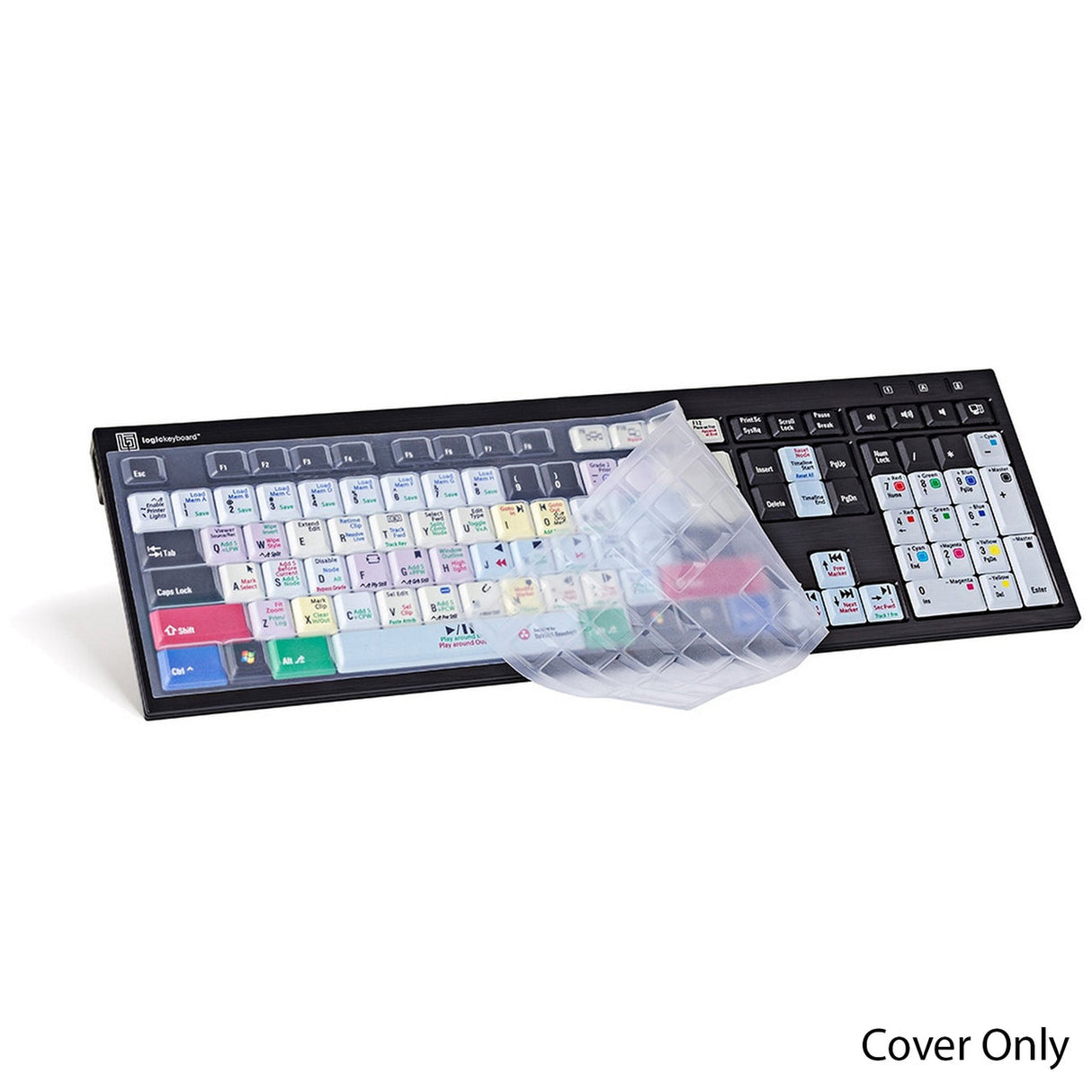 Logickeyboard PC Slimline Silicone Cover for Logickeyboard