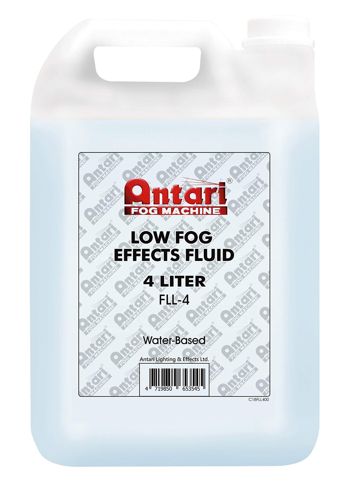 Antari FLL-4 Low Lying Fog Fluid, 4 Liter