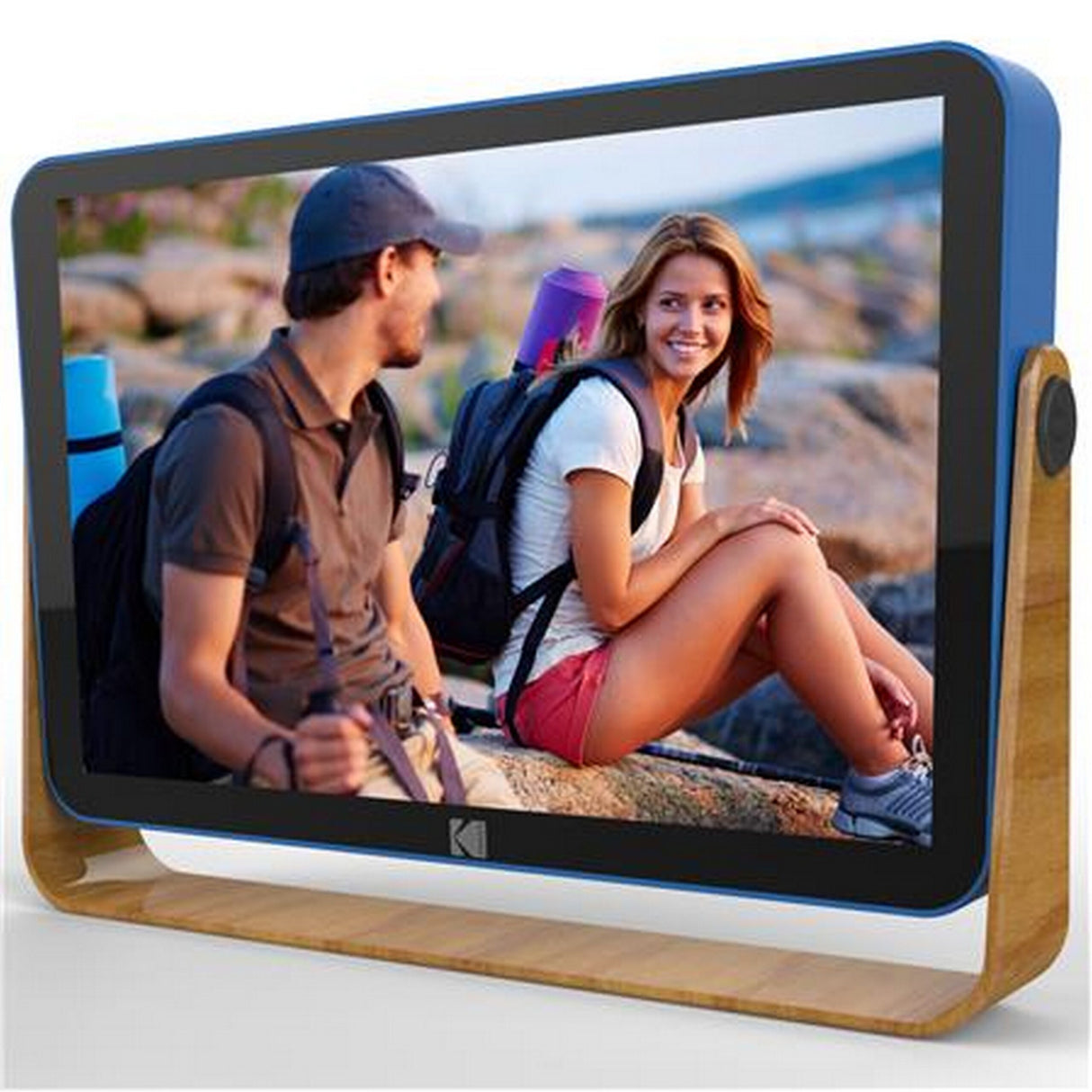 Kodak RWF-108BL 10 Inch Digital Touch Screen Photo Frame, Blue