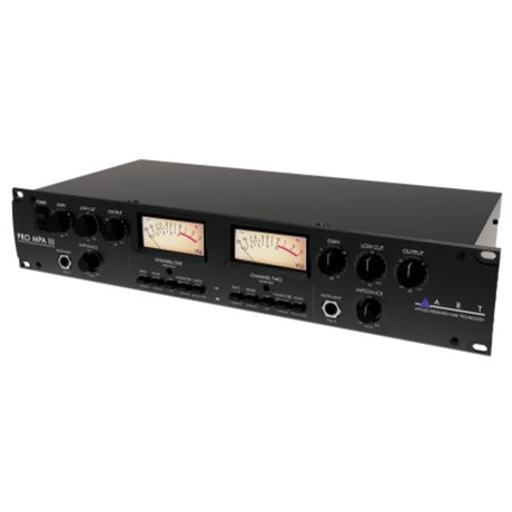 ART - ART Pro MPA III 2-Channel Multivoice Tube Preamplifier - MPA III