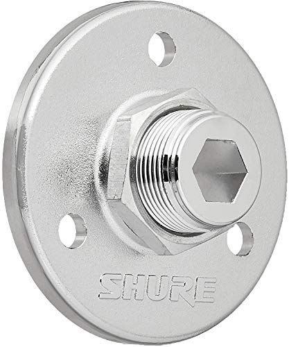 Shure A12 Mounting Flange (Matte Silver)