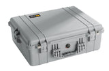 Pelican 1600 Protector Large Case with Foam Silver