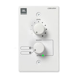 JBL CSR-2SV WHT CSR Series Wall Mount Remote Control for CSM Mixer White