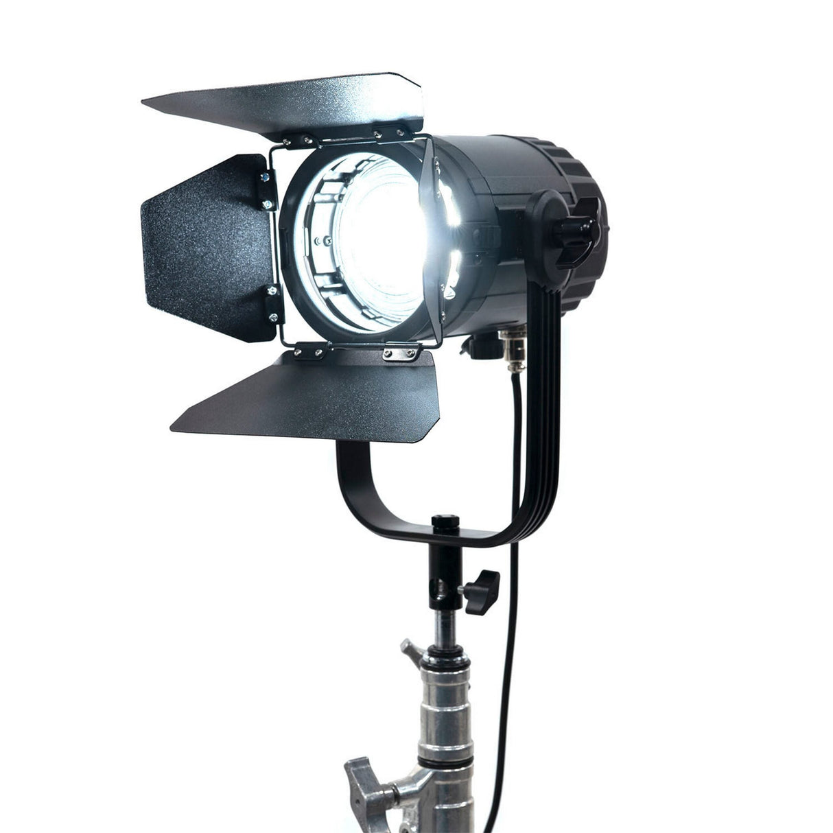 Ikan SFB150-G Stryder Fanless Bi-Color 2800K/6500K 150-Watt LED Fresnel Light Gold Mount