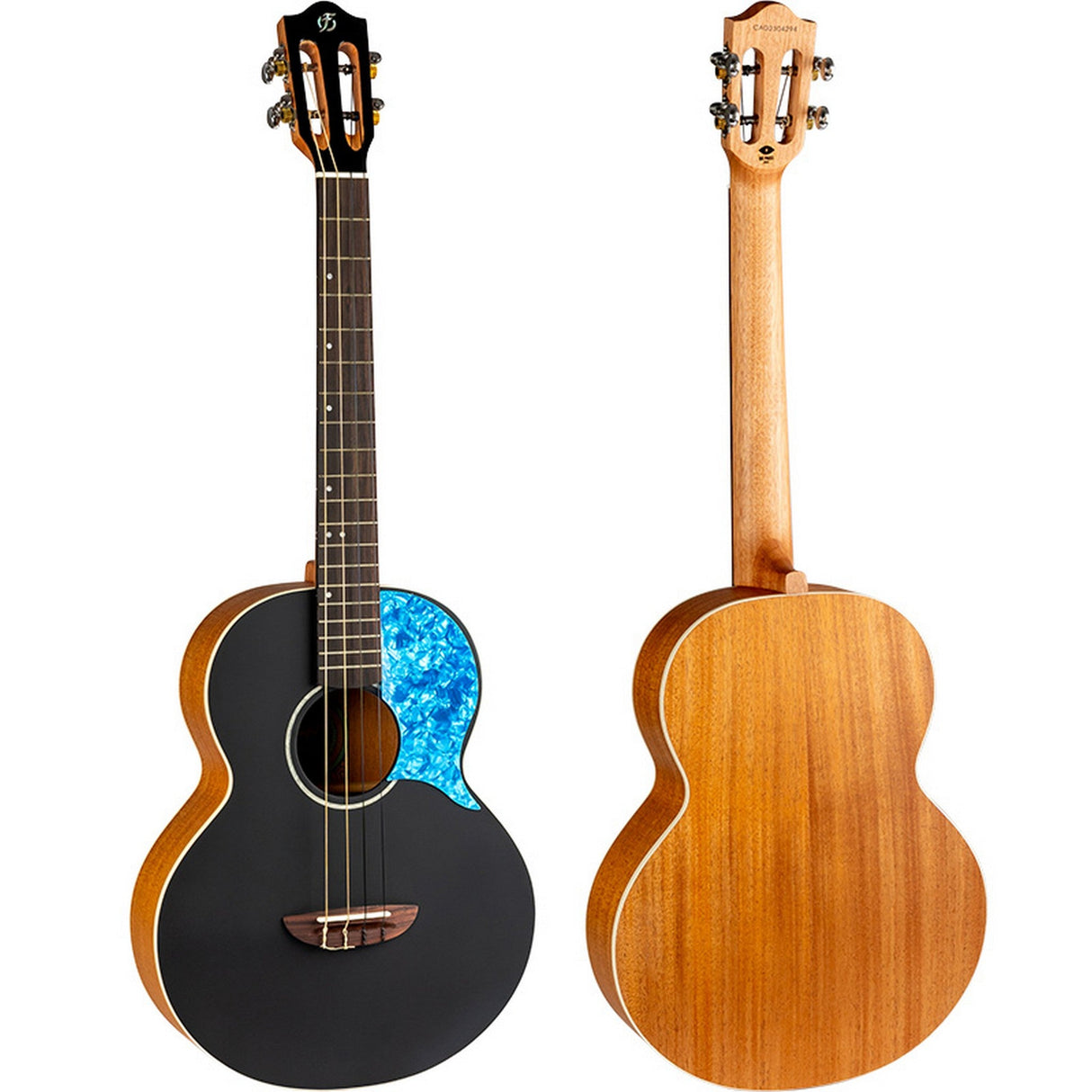 Flight Iris BK Tenor Solid Top Mahogany Ukulele