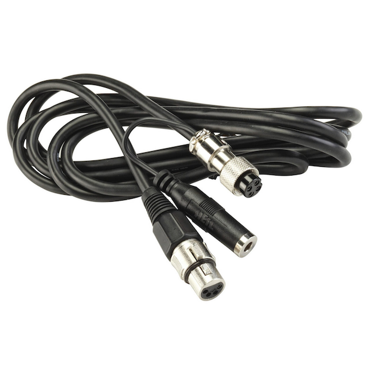 Heil Sound CC-1-T XLR4 to Ten-Tec 4-Pin Round Microphone Cable, 8 Feet