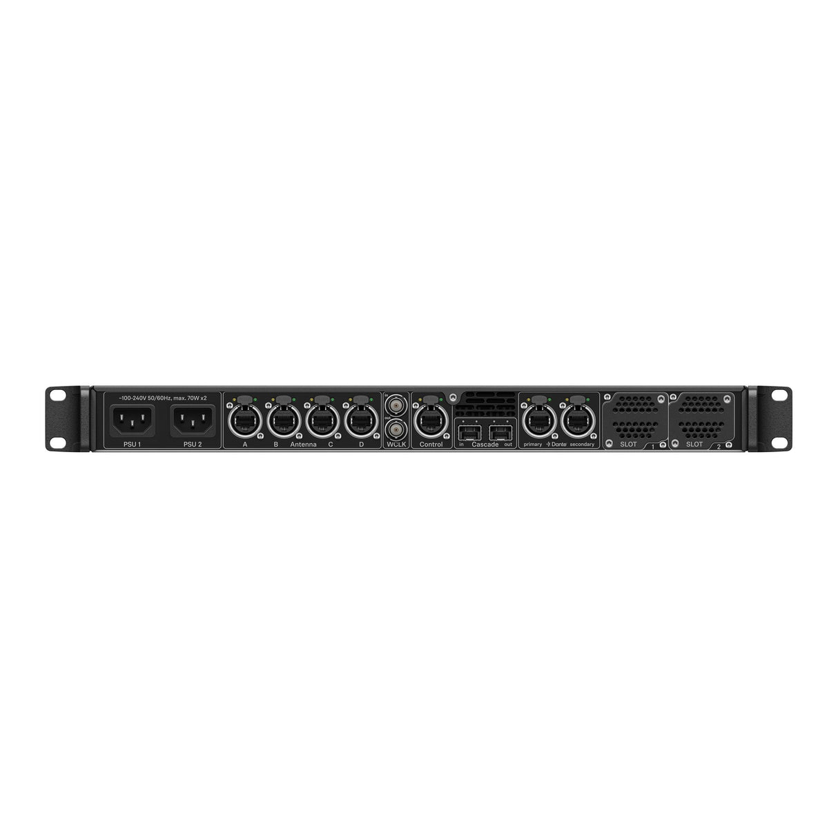 Sennheiser Spectera Base Station 64-Channel Rackmount Bidirectional Wireless Transceiver, UHF 470-663 MHz, 1G4 1435-1525 MHz