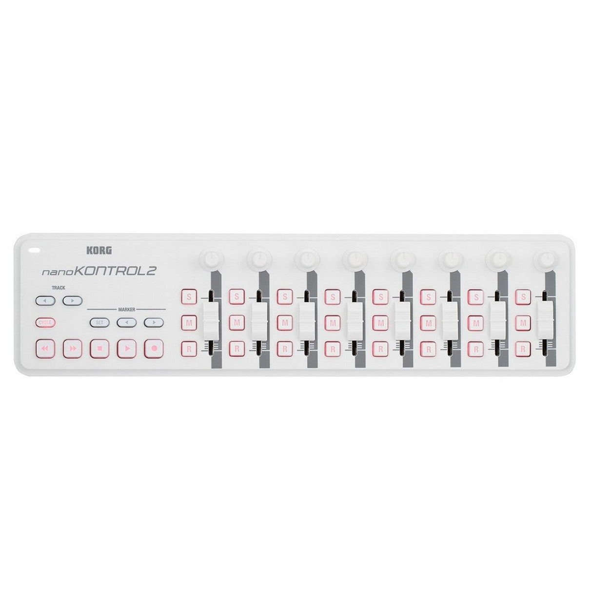 Korg nanoKONTROL2 8 Channel Slim Sline USB Controller White