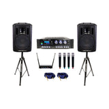 VocoPro KDJ-STAR UHF Wireless Microphone Karaoke Speaker System 12-Inch 600W