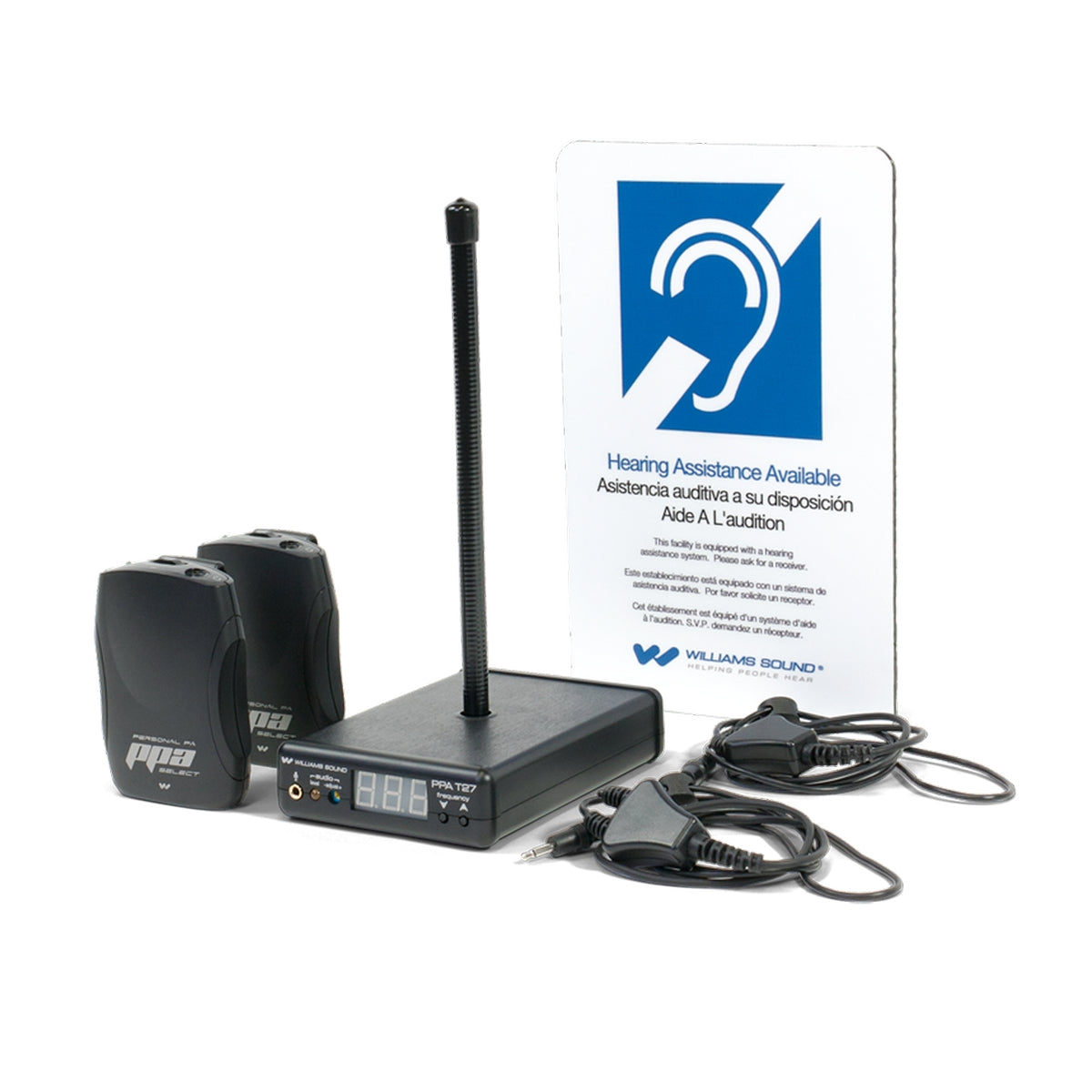 Williams AV FM ADA KIT 1 Hearing Accessibility in Large Venues Value Kit