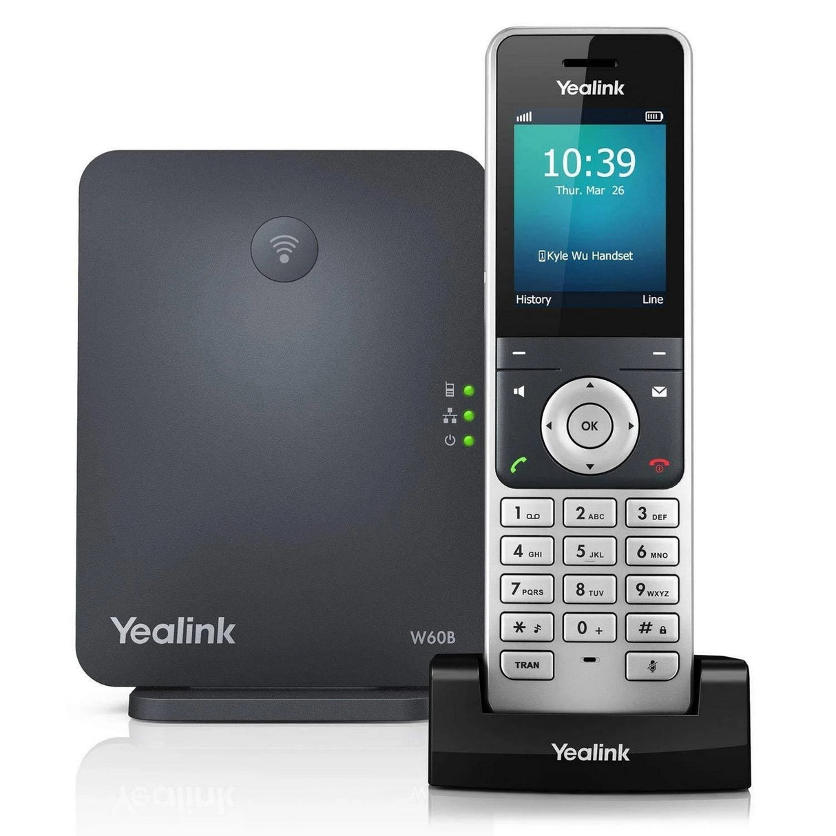 Yealink W60P High-Performance DECT IP Phone System